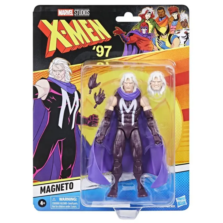 Figura hasbro marvel studios x - men 97 magneto - 1