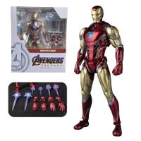 Figura De Acción Del Héroe Del Vengador Iron Man MK47 MK85 Modelo Articulado Para Coleccionar Decoración De Escritorio Juguete Para Niños Regalos Para Fiestas - details 3