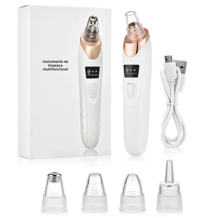 Limpieza Profunda Facial Con Aspiradora De Puntos Negros Eléctrica Máquina De Cuidado De La Piel Recargable Para Eliminar Blackheads Y Manchas En La Piel - 1