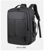 Mochila de viaje expandible para hombre, mochila multifuncional de gran capacidad para equipaje, mochila de viaje de corta distancia, mochila escolar - details 21