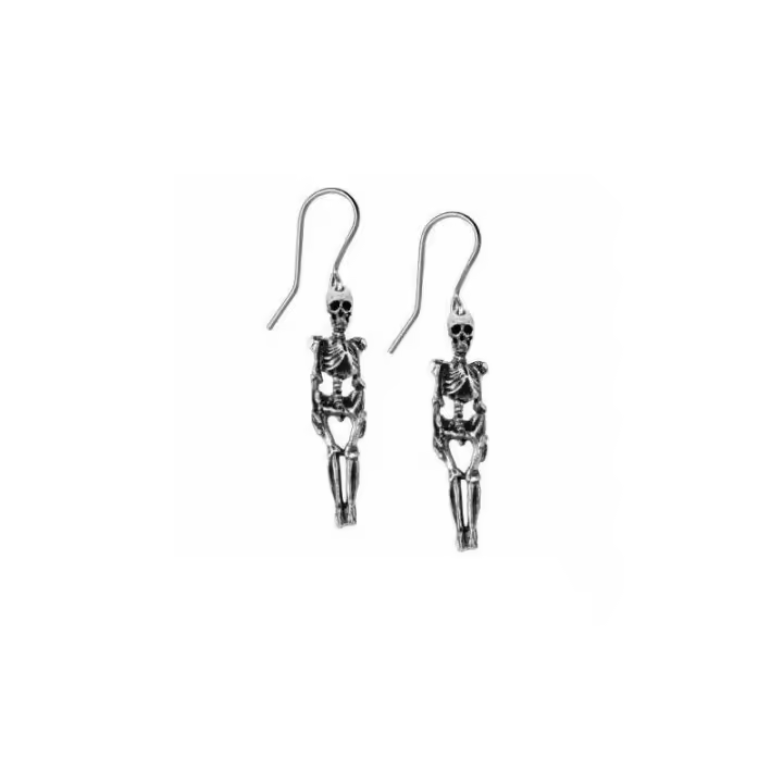 PENDIENTES DE ESQUELETO BY ALCHEMY  SKELETON EARRINGS BY ALCHEMY E9 - 1