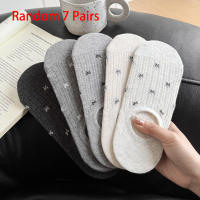 Calcetines Deportivos Invisible Para Mujer Y Hombre Pares Pares Patrón De Lazo Unisex Para Pares Regalo De Vacaciones Primavera Verano - details 7