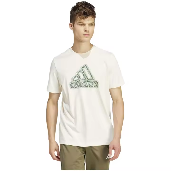Camisetas marca Adidas modelo Is2873 para hombre en color beig - 1