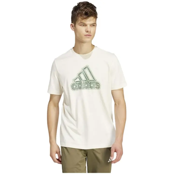 Camisetas marca Adidas modelo Is2873 para hombre en color beig - 1