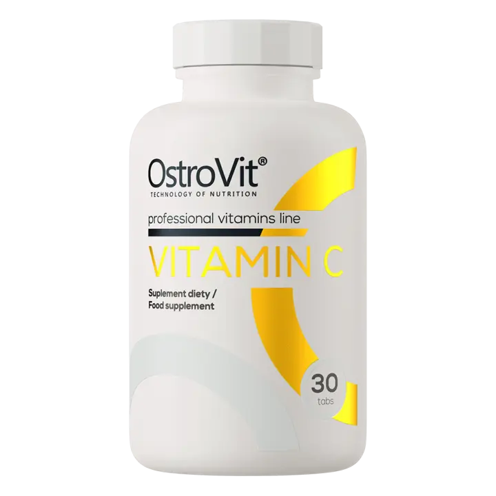Vitamina C 1000 mg OstroVit | 30 Dosis | 90 Dosis | Inmunidad y Energía | Sin Aditivos | Alta Absorción  | Olympus Sport Nutricion - 1