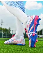 Nuevos Zapatos De Fútbol Para Hombres Zapatillas Deportivas Profesionales Con Punta Larga Antideslizantes Para Campo De Fútbol Interior Y Exterior Microfibra T18 - details 9