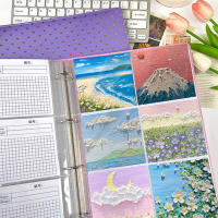 10Pcs Conjunto De Páginas Para Álbum De Fotos A4 Transparentes Protección Para Fotocartes Postales Y Cuadernos De 6x4 10x15 Con Anillo De 4 Agujeros - details 5