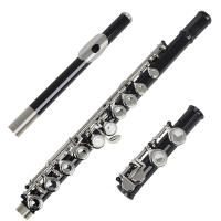 Flauta Transversal SLADE 16 Agujeros C Key Con E Key Plata Esmaltada Instrumento Musical Profesional Para Conciertos - details 5