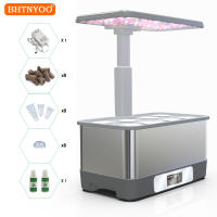 Sistema De Cultivo Hydroponico WiFi Para Jardín Interior Con 8 Pilas De Hierbas Luz De Crecimiento LED Y Caja De Jardinería Sin Tierra Control Remoto - details 2