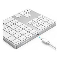 Entrada DE DATOS recargable del teclado del número 34-Key compatible para el MacBook - details 2