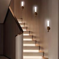 Lámpara De Pared LED Recargable Con Sensor De Movimiento Inteligente Para Pasillo Dormitorio Escaleras Baño Armarios Decoración Luz Nocturna Portátil Magnética - details 5