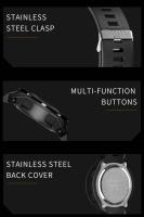 Reloj Digital SMAEL 8105 Deportivo LED Reloj De Pulsera Hombre 50m Impermeable Con Función De Parada El Tiempo Luz Retroiluminada Resistente Al Choque Para Hombres - details 10