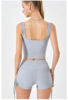 Short Deportivo Mujer con Cordón - Secado rápido, Realce de Glúeos, Yoga y Running - details 11