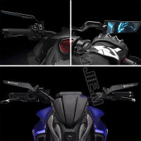 Espejo Retrovisor De Alta Calidad Para Yamaha MT-07 Patrón Nuevo Aluminio CNC Vuelo Fijo Decoración De Manillar Motocicleta - details 0