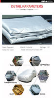 Cubierta De Coche Impermeable Para SUV Y Sedán Protector Universal Contra La Nieve Polvo Lluvia Accesorios De Coche - details 0