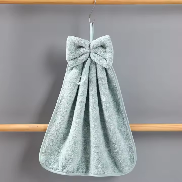 Toallas De Mano De Microfibra Suave Y Absorbente De Velocidad Alta Para Cocina Y Baño Tela De Coral Toalla De Sauna Para El Hogar - 1