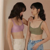 Sujetadores Sin Costuras Para Mujer Invisible Push up Sin Alambre Sujetador Suave De Noche Lencería Deportiva Para Niñas - details 14