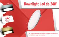Banner - Downlight panel redondo Luz Blanca