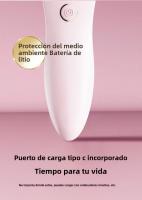 Epilador Eléctrico Para Mujeres 2 En 1 Recargable Doble Cabeza Impermeable Kit De Peluquería Corporal Para Eliminación De Vello Shaver Para Damas En El Bikini Y Axilas - details 24