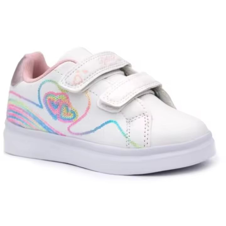 Zapatilla deportiva Bubble para niña c902 color blanco - 1