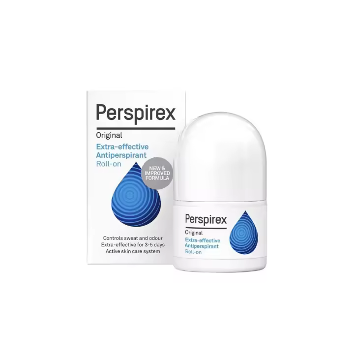 Perspirex ® Original Desodorante Antitranspirante Axilas Roll On para una protección y frescura anti sudor de hasta 5 días 20 ml - 1