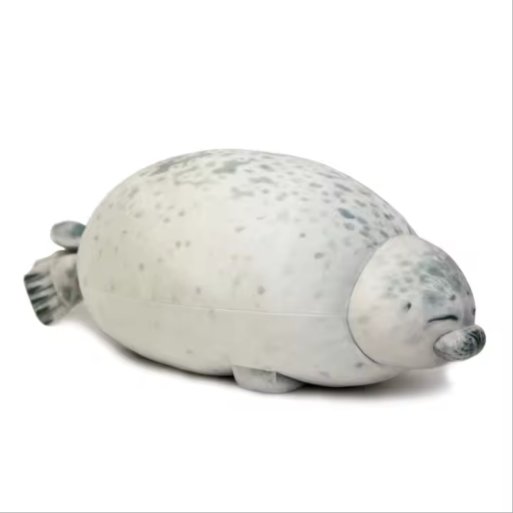 Almohada de muñeca de foca de simulación para acuario, popular almohada suave para acuario, juguete de peluche - 1