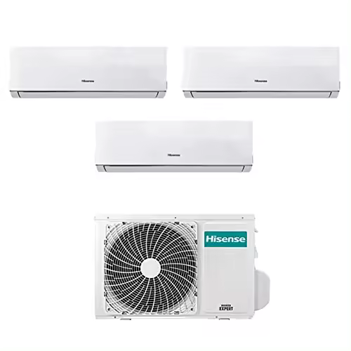 Hisense - Aire Acondicionado Trial Split Inverter New Comfort 9000 - Modelo N.3amw58u4szd1 - 1