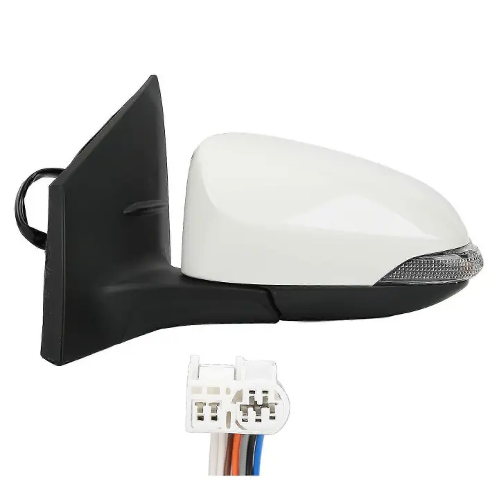 Espejo lateral izquierdo de potencia calentada con señal de giro para Corolla E170 2014-2019 - 1