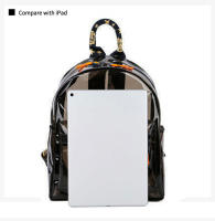 Mochila Transparente Duradera Para Mujer TINYAT Impermeable Pequeña Capacidad Color Sólido Para Viajes Música Conciertos - details 7