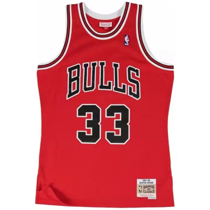 Camiseta Mitchell & Ness Nba Swingman Road Jersey Chicago Bulls 97 Scottie Pippen - 1