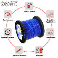 Cord Line De 70 Metros Para Motosierra Eléctrica COSY Color Naranja Diámetro 2.4mm Herramienta De Jardín Accesorios Para Trimmer - details 3