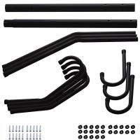 Perchero Metálico Para Pasillo Y Entrada 12 Ganchos 170Cm Árbol De Pasillo Para Colgar Bufandas Bolsos Chaquetas Perchas Para Sombreros De Entrada En Casa Resistente Práctico - details 3