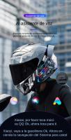 Auriculares De Motocicleta Bluetooth 5.3 Y20 Con Interfono 1000mAh Impermeable Para Conductores Comunicador Con Altavoces - details 9