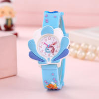 Reloj De Mariposa 3D Cartoon Con Diseño Colorido Para Niñas Regalo De Navidad Pulsera De Reloj De Manivela Quartos Resistente Al Agua - details 2