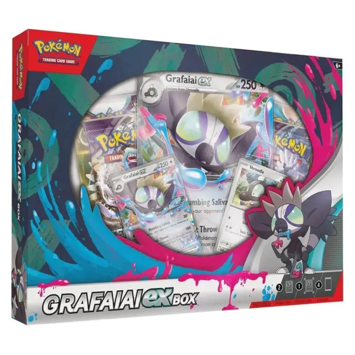 Caja Grafaiai EX - ESPAÑOL - Cartas Pokemon Originales Tcg - 1