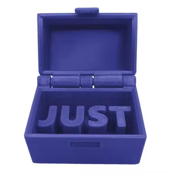 Caja De Broma Divertida Just in Case Regalo Gag Caja De Chiste Juguete De Broma Reutilizable Organizador De Joyas Pequeño Con Palabras Extrañas - 1