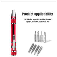 Bolígrafo De Precisión Multifuncional 8 En 1 Mini Herramienta Portátil De Aleación De Aluminio Para Reparación De Teléfonos Móviles - details 3
