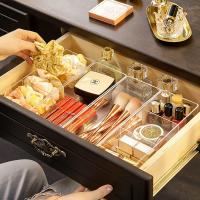 Organizador De Maquillaje Para Cajón Vanidad Contador Baño Cocina Y Caja De Almacenamiento Organizador De Belleza Plástico - details 11
