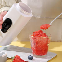 Batidor De Frutas Portátil 420ML 12 Hojas Recargable USB Mezclador De Smoothies 2 En 1 Botella De Cocina Herramienta De Alimentos - details 13