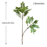 Arbusto Artificial De Ficus Grande 76-140cm Hojas De Palma Verdes Postizas Para Decoración De Jardín Y Hogar Material Plástico - details 6