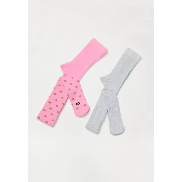 Koroshi Pack de 2 leotardos para niña - 1