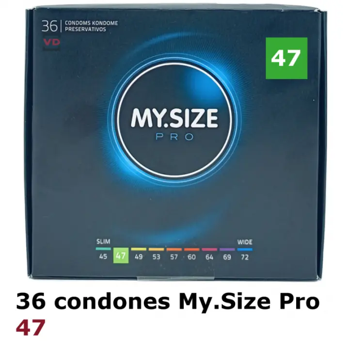 My size 36 Condones My Size  PRO 47 - 160x47 mm 4025838436476 - 1
