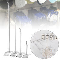 5Pcs Gancho De Exhibición Multifuncional Soporte De Almacenamiento Colgante Para Tienda De Al Por Menor Adecuado Para Estantes De Pegatinas Material De Hierro - details 3