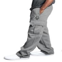 Pantalones Tácticos Sueltos Y Rectos Para Hombre Con Grandes Bolsillos Deportivos Al Aire Libre Jogging Casuales De Trabajo Con Cierre De Cordón - details 9
