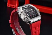 Reloj De Cuarzo Para Hombre PAGANI DESIGN 2024 De Lujo Forma De Barril Impermeable Con Pantalla Luminosa Cristal De Zafiro Silicona VH65 - details 12