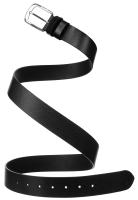 PTN LTP-TWT-105-9883 Cinturón ancho de cuero negro - details 4