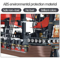 Bloques De Construcción Compatible Con La Serie De Películas Piratas Del Caribe Juguetes Para Niños Regalo De Cumpleaños Compatibles Con 4195 Y 4184 - details 2