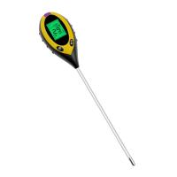 Medidor De pH Profesional De Tierra 4 En 1 Con LCD Para Jardín Y Cuidado De Plantas Medidor De Humedad Y Temperatura Intensidad De Luz Solar - details 5