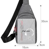 Bolso De Pecho Para Hombres Y Mujeres Deportivo Al Aire Libre Running Brillante En La Oscuridad Casual Bolso De Cruzado - details 5