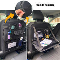 Bolsa Organizadora para Asiento de Coche con Bandejita,Múltiples Bolsillos, Fácil de Instalar y Óptimo Espacio de Almacenamiento - details 4